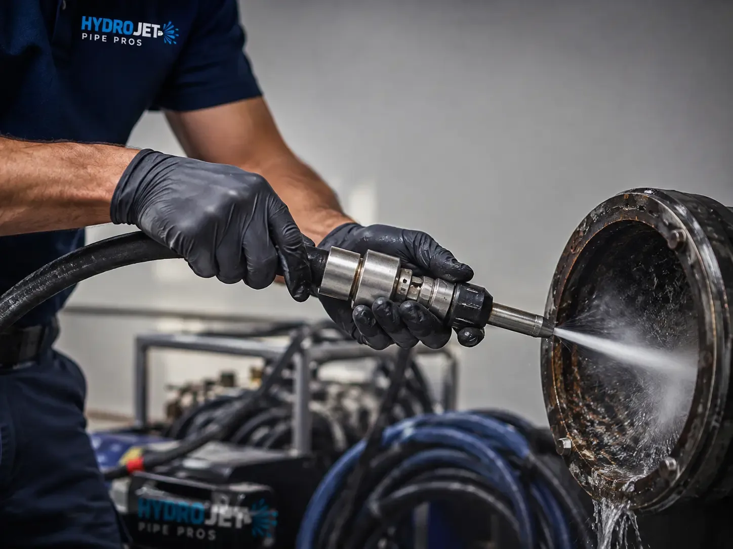 Hydro Jet Pipe Descaling in Charlotte, TX
